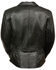 Image #3 - Milwaukee Leather Women's Braid & Stud Leather Jacket - 3X, Black, hi-res