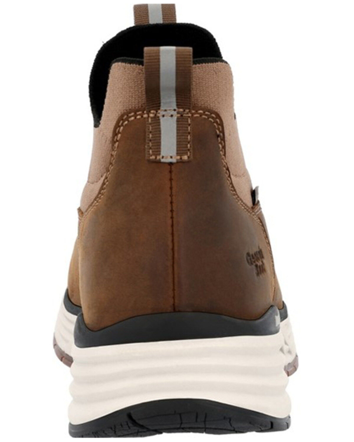 Image #5 - Georgia Boot Men's DuraBlend Sport Chelsea Shoes - Round Toe, Brown, hi-res