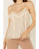 Image #3 - Miss Me Women's Ditsy Floral Lace Cami Top, , hi-res