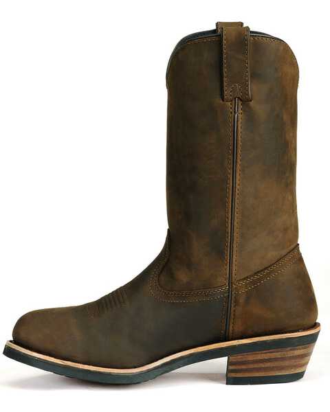 Image #9 - Dan Post Men's Albuquerque Waterproof Western Work Boots - Soft Toe, Distressed, hi-res