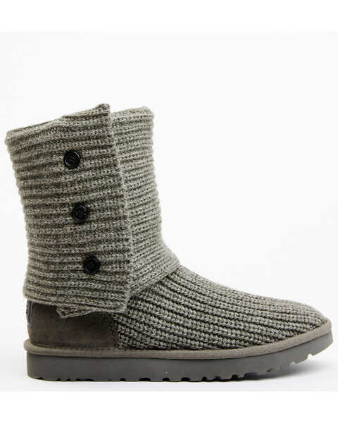 UGG® Women's Classic Cardy Boots, Grey, hi-res
