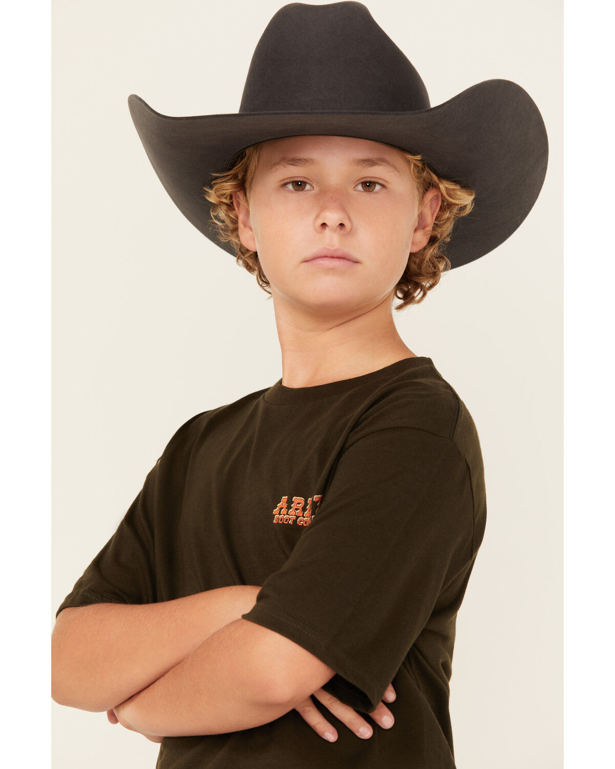 Product Name:  Ariat Boys' Armadillo Short Sleeve Graphic T-Shirt