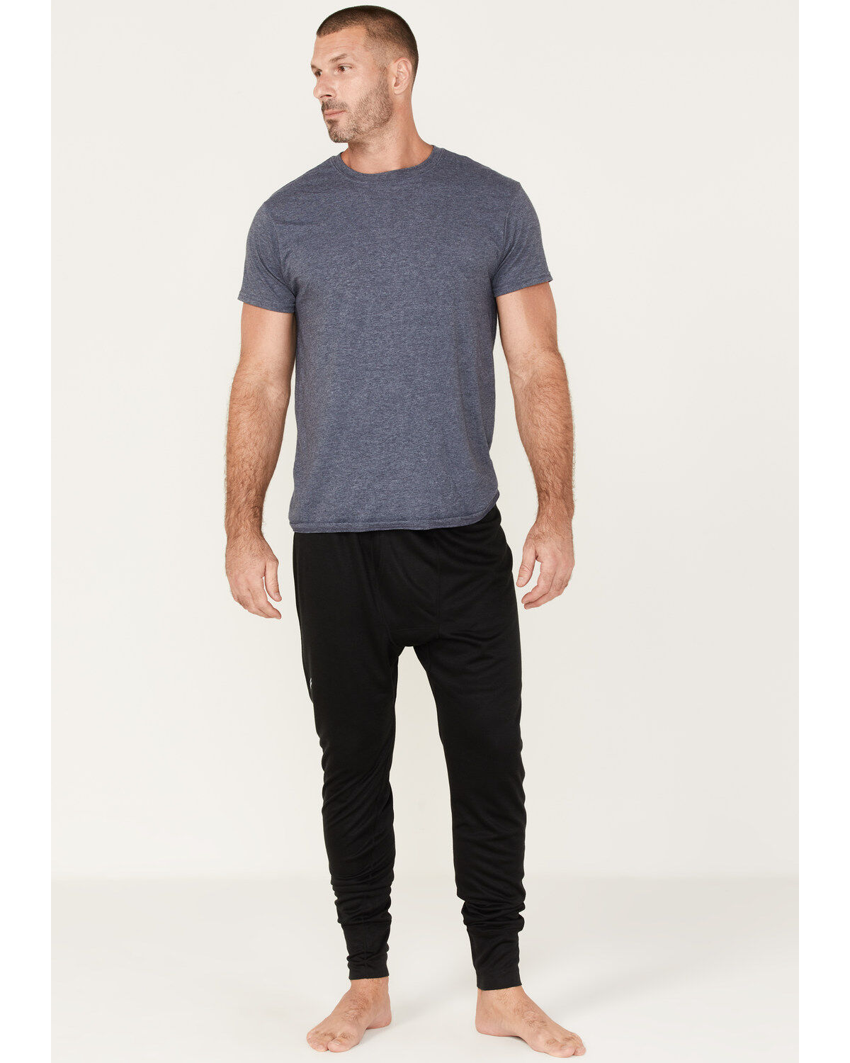 Image #1 - Hawx Men's Midweight Baselayer Bottom Work Undergarment, Black, hi-res