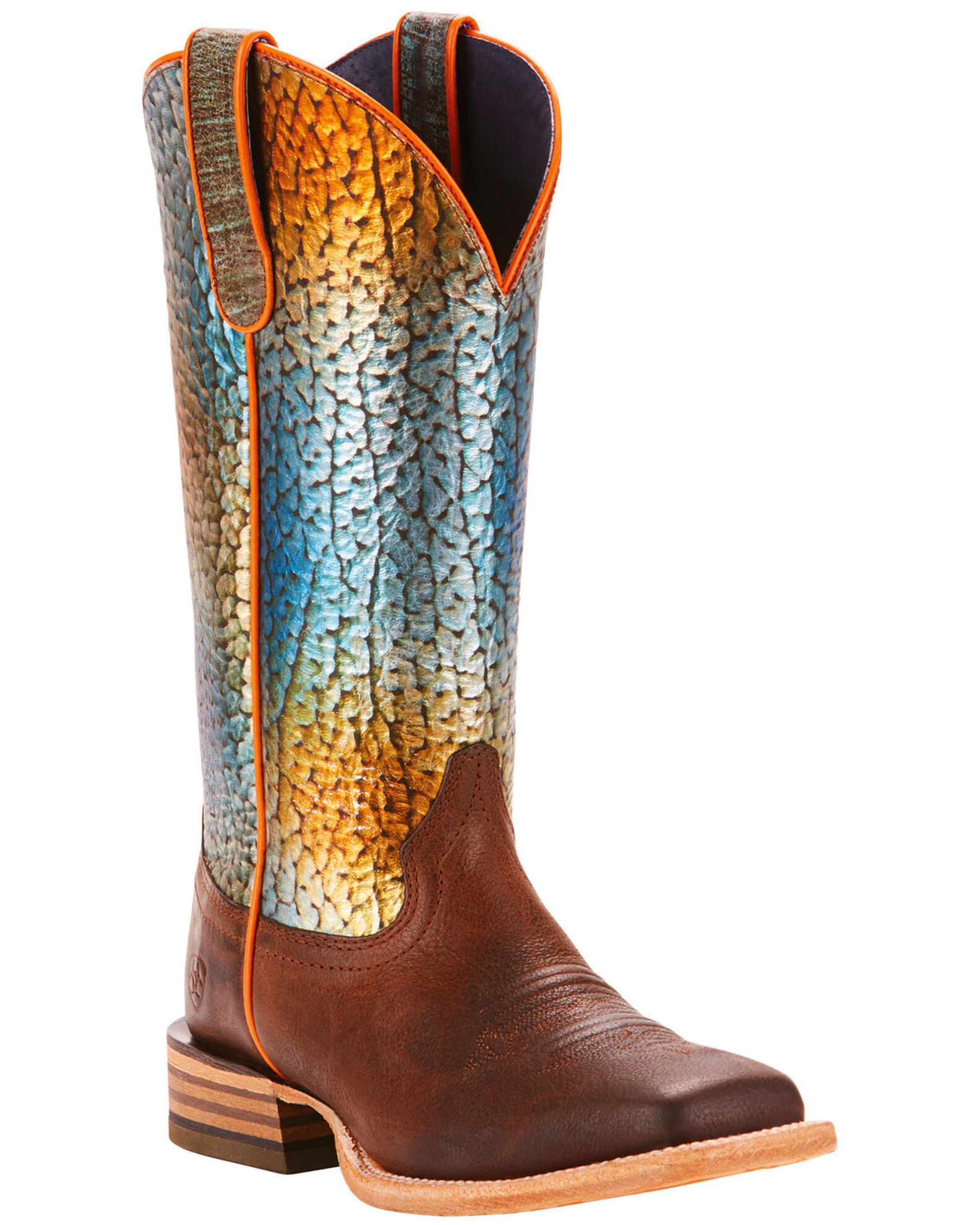 Ariat rainbow boots top