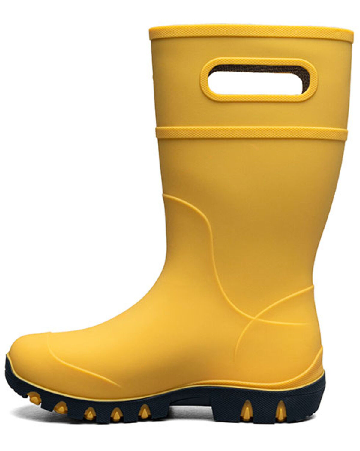 Image #3 - Bogs Boys' Essential Tall Rainboots, Mustard, hi-res