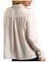 Image #2 - Stetson Women's Lyocell Button-Front Tencel Shirt Jacket, White, hi-res
