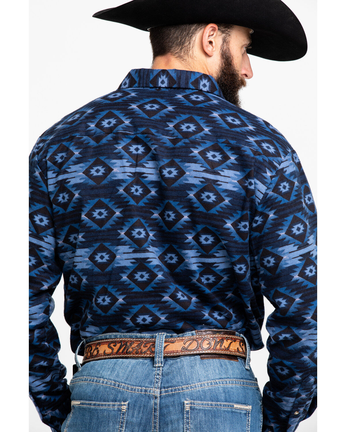 Mens aztec flannel shirt clearance