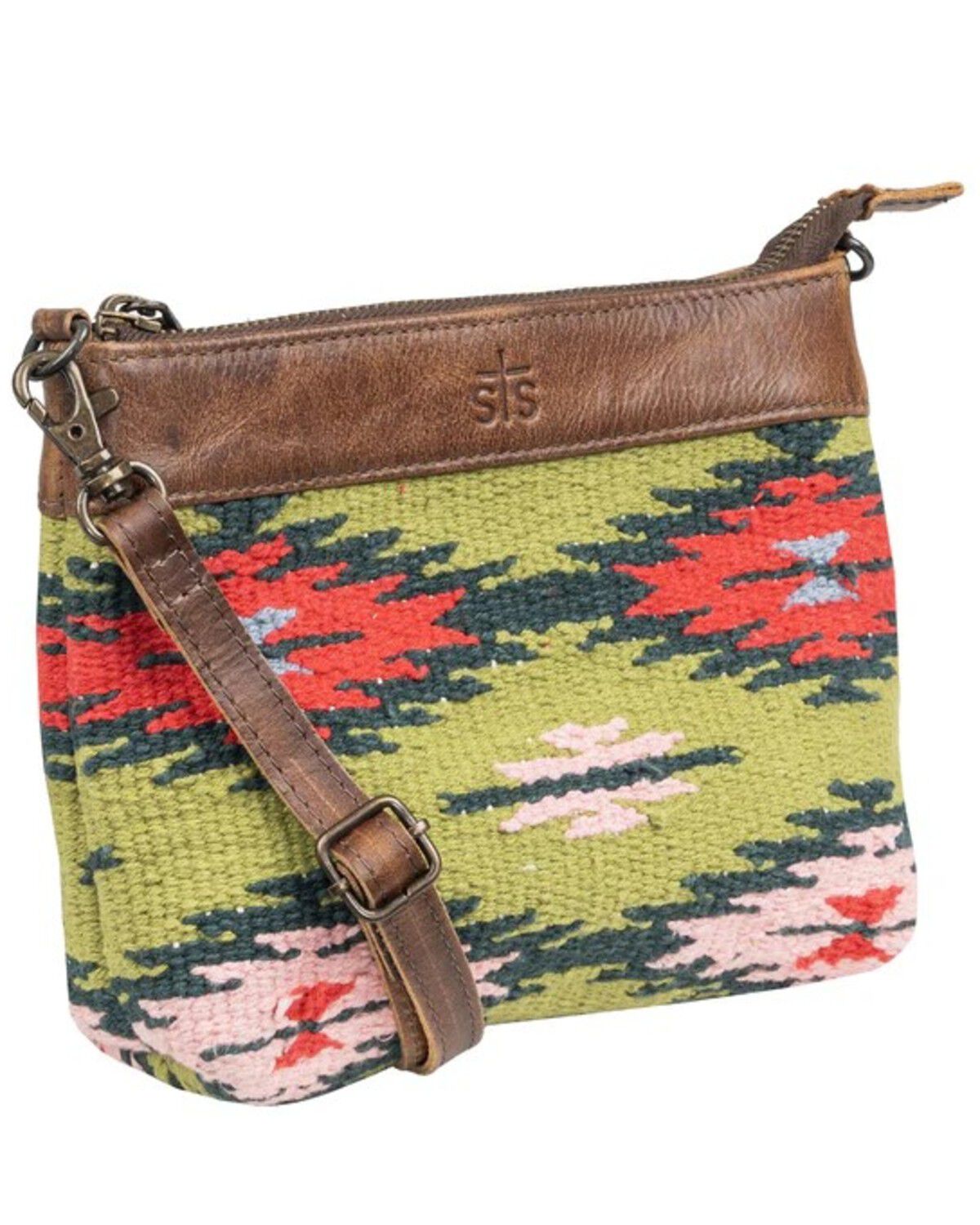 Image #3 - STS Ranchwear By Carroll Women's Baja Dreams Grace Crossbody Bag, Rust Copper, hi-res