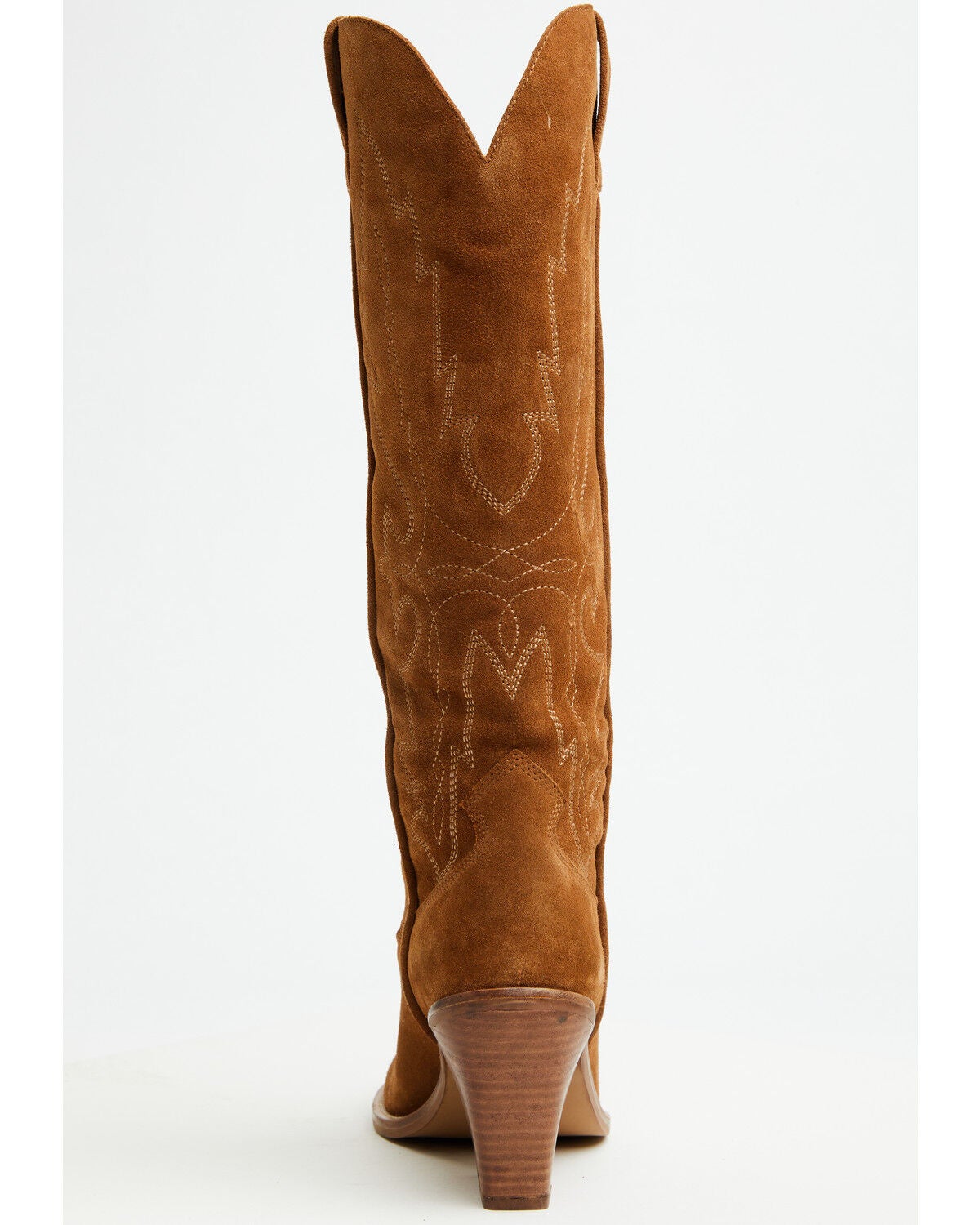 Image #5 - Idyllwind Women's Silver Spur Suede Tall Western Boots - Round Toe, Cognac, hi-res
