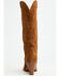 Image #5 - Idyllwind Women's Silver Spur Suede Tall Western Boots - Round Toe, Cognac, hi-res