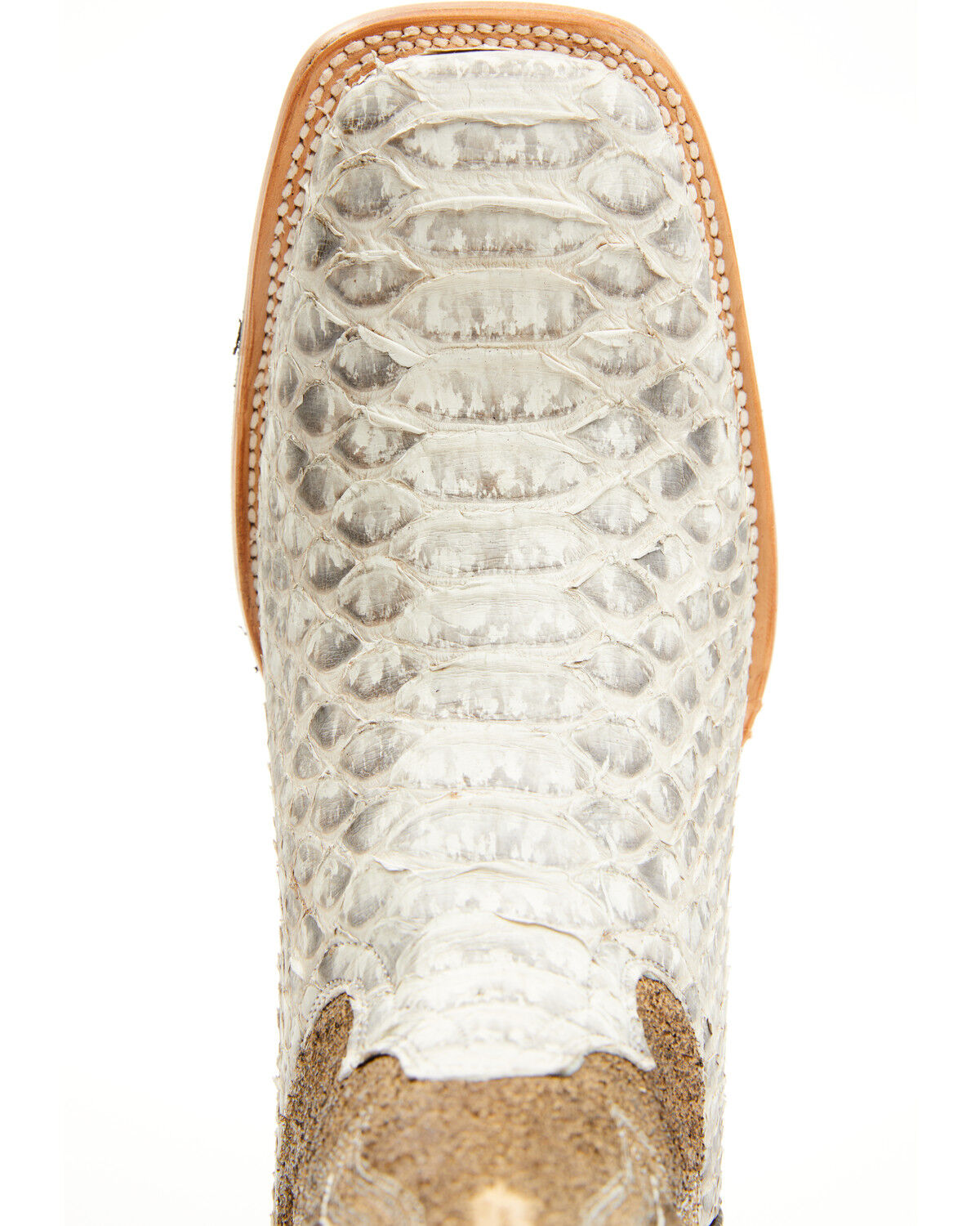 Image #6 - Tanner Mark Men's Exotic Python Western Boots - Broad Square Toe, Multi, hi-res