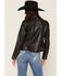 Image #4 - Mauritius Leather Women's Hazie Leather Jacket, Black, hi-res