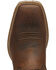 Ariat Men's Hybrid Rancher Western Performance Boots - Broad Square Toe, Brown, hi-res