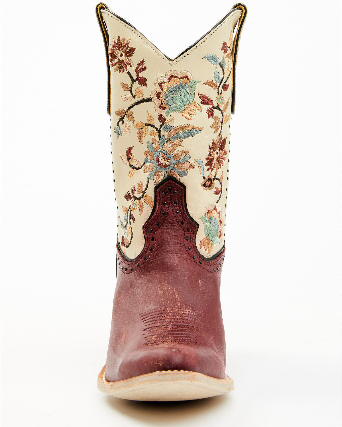 Image #4 - Yippee Ki Yay by Old Gringo Women's Bruni Floral Embroidered Western Boots - Round Toe, , hi-res
