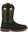 Image #2 - Justin Men's Shane Frontier Performance Western Boots - Broad Square Toe, Black, hi-res