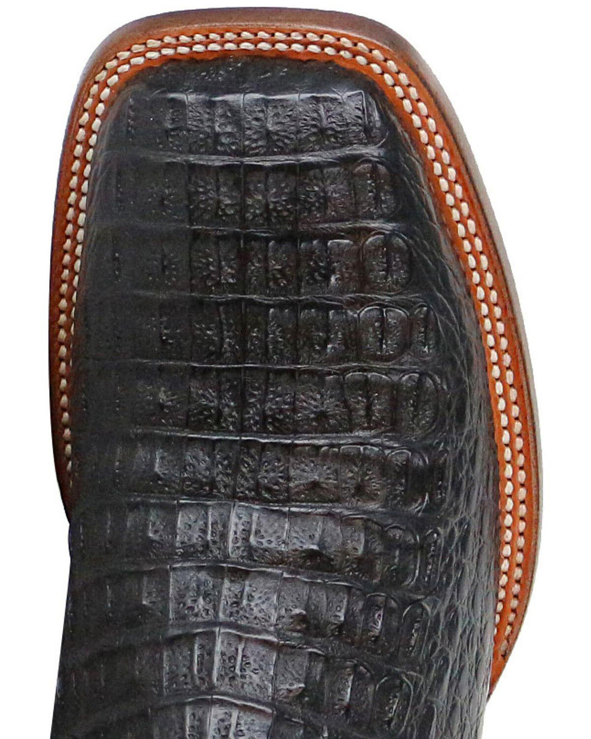 Image #7 - Cody James Men's Caiman Embroidered Exotic Boots - Broad Square Toe, , hi-res