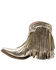Junk Gypsy Women's Spitfire Fashion Booties - Snip Toe, Gold, hi-res