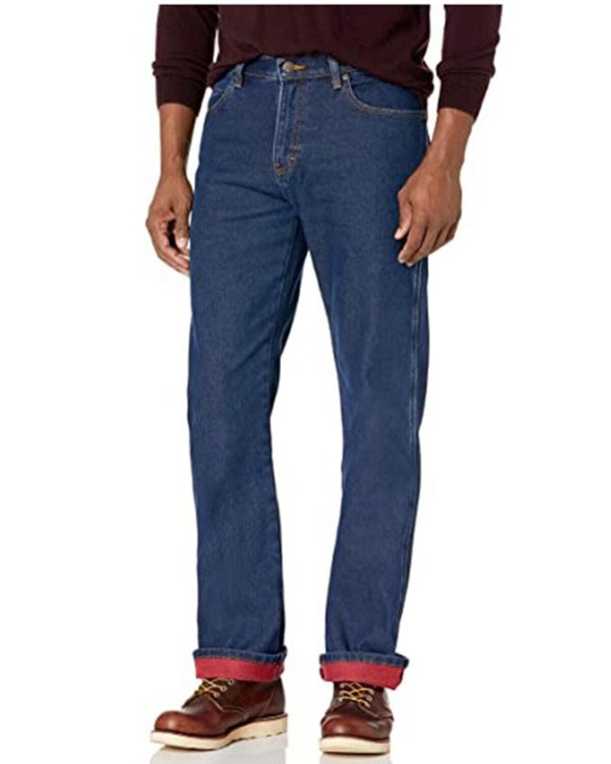 Dickies Men's Stonewash Warming Temp-IQ Flex Regular Fit Work Jeans, Indigo, hi-res