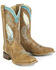 Image #1 - Tin Haul Women's Plume Western Boots - Broad Square Toe, Tan, hi-res