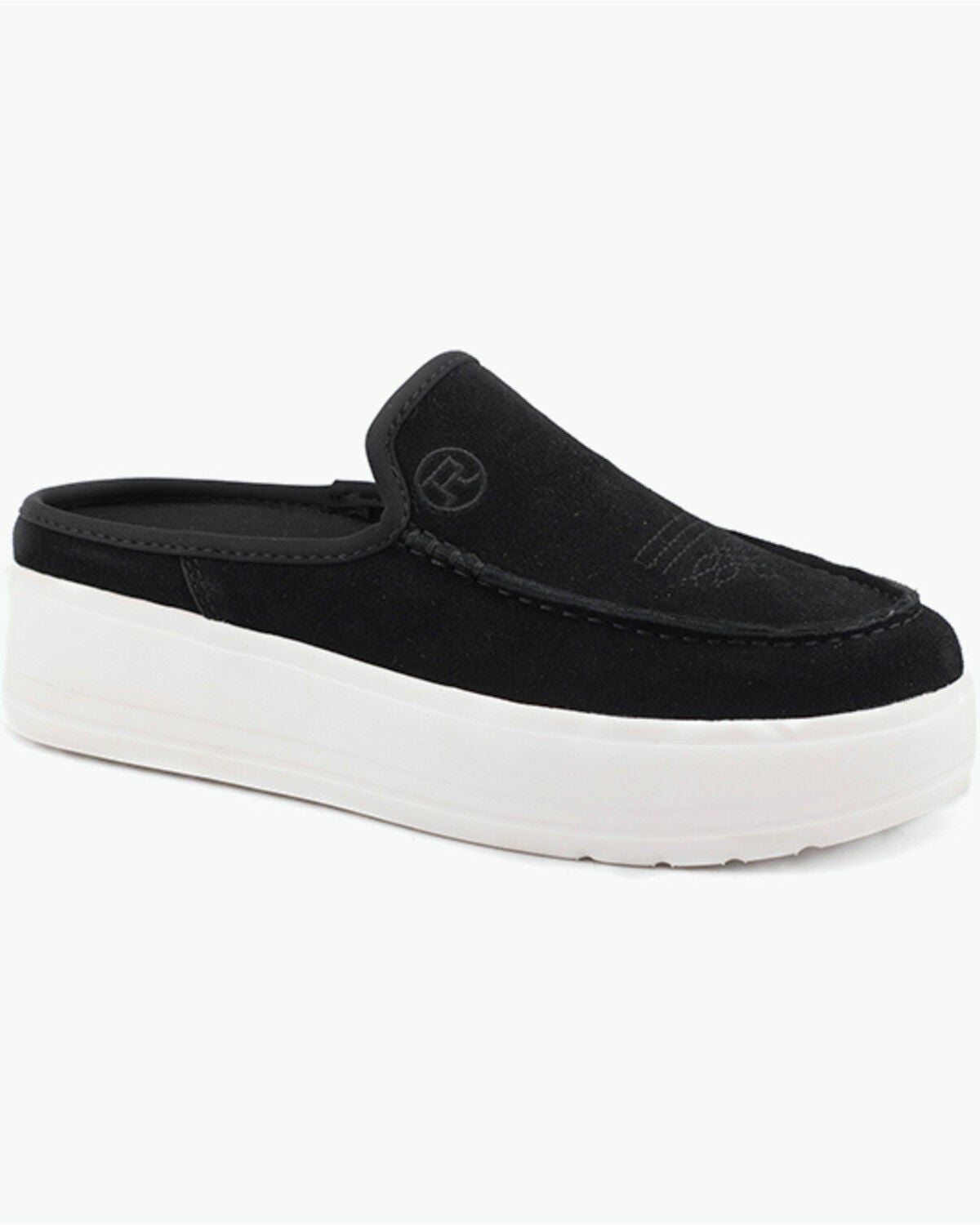 Roper Women's Lila Casual Mule Shoes, Black, hi-res