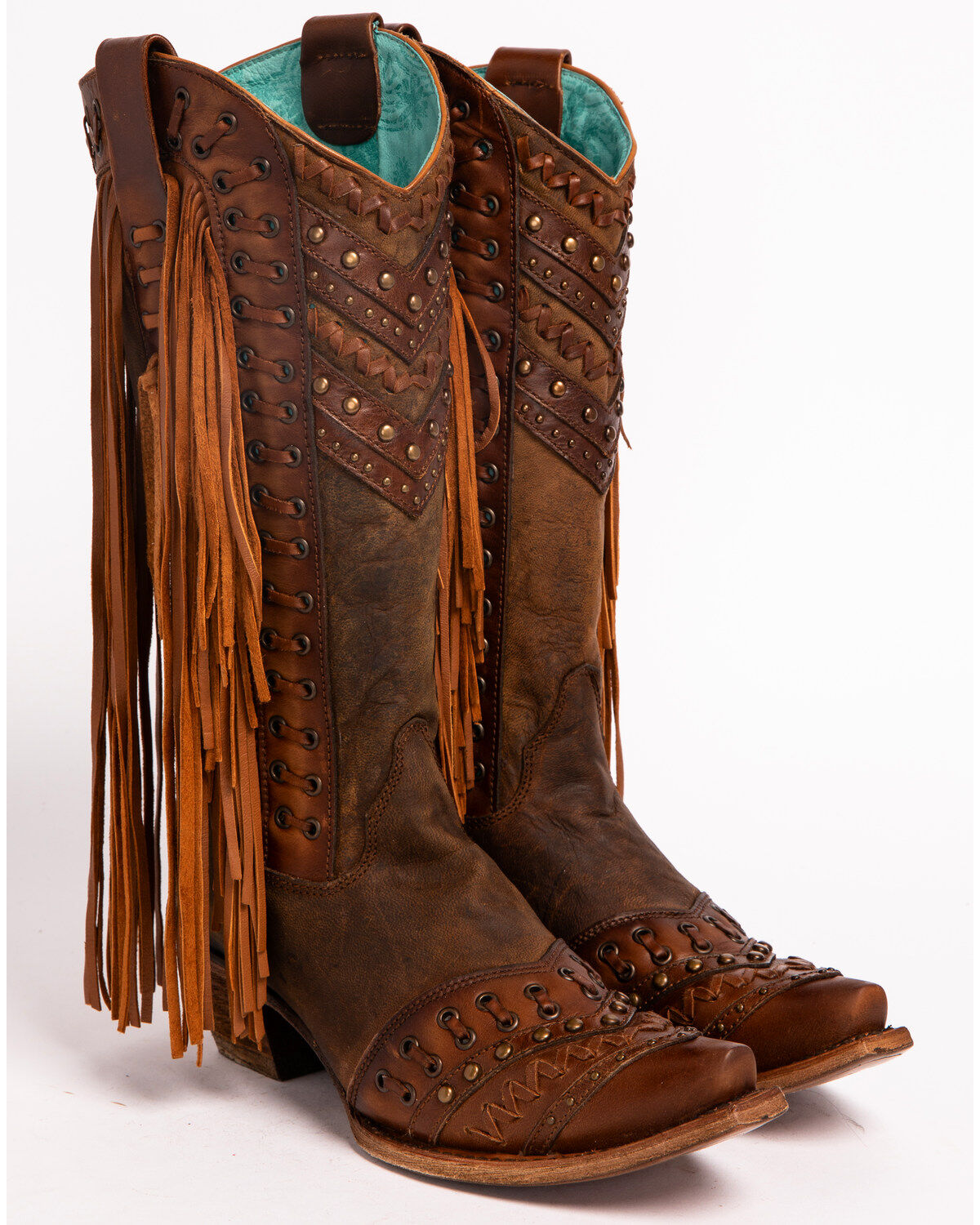 corral fringe cowboy boots