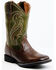 Image #1 - RANK 45® Boys' Kasey Western Boots - Broad Square Toe, Green, hi-res