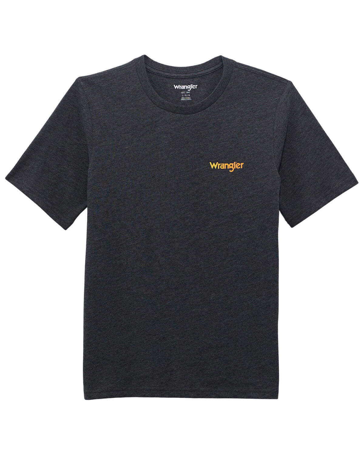 Image #2 - Wrangler Boys' Bronco Short Sleeve Graphic T-Shirt, Black, hi-res