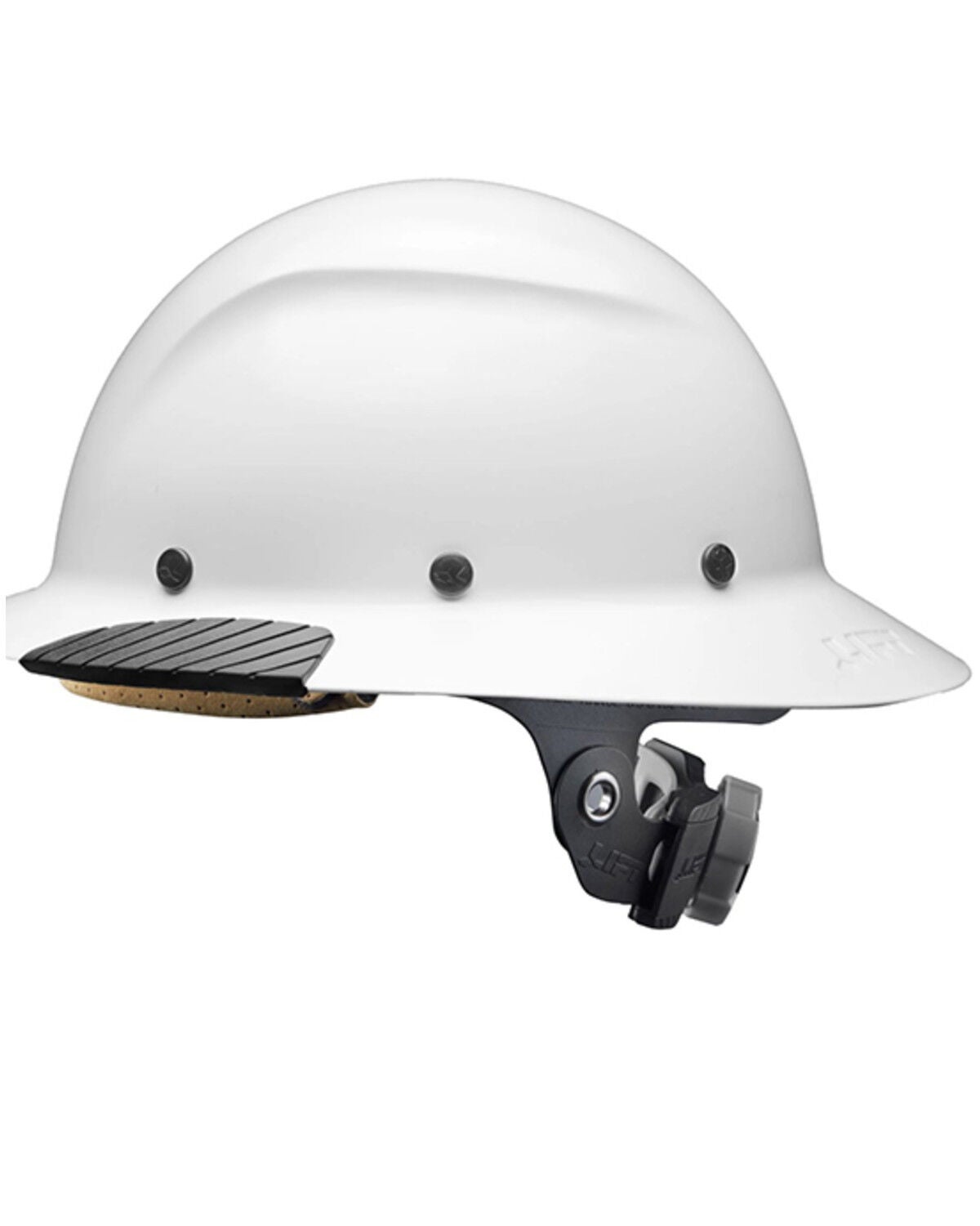Lift Safety DAX Carbon Fiber White Full Brim Hard Hat, White, hi-res