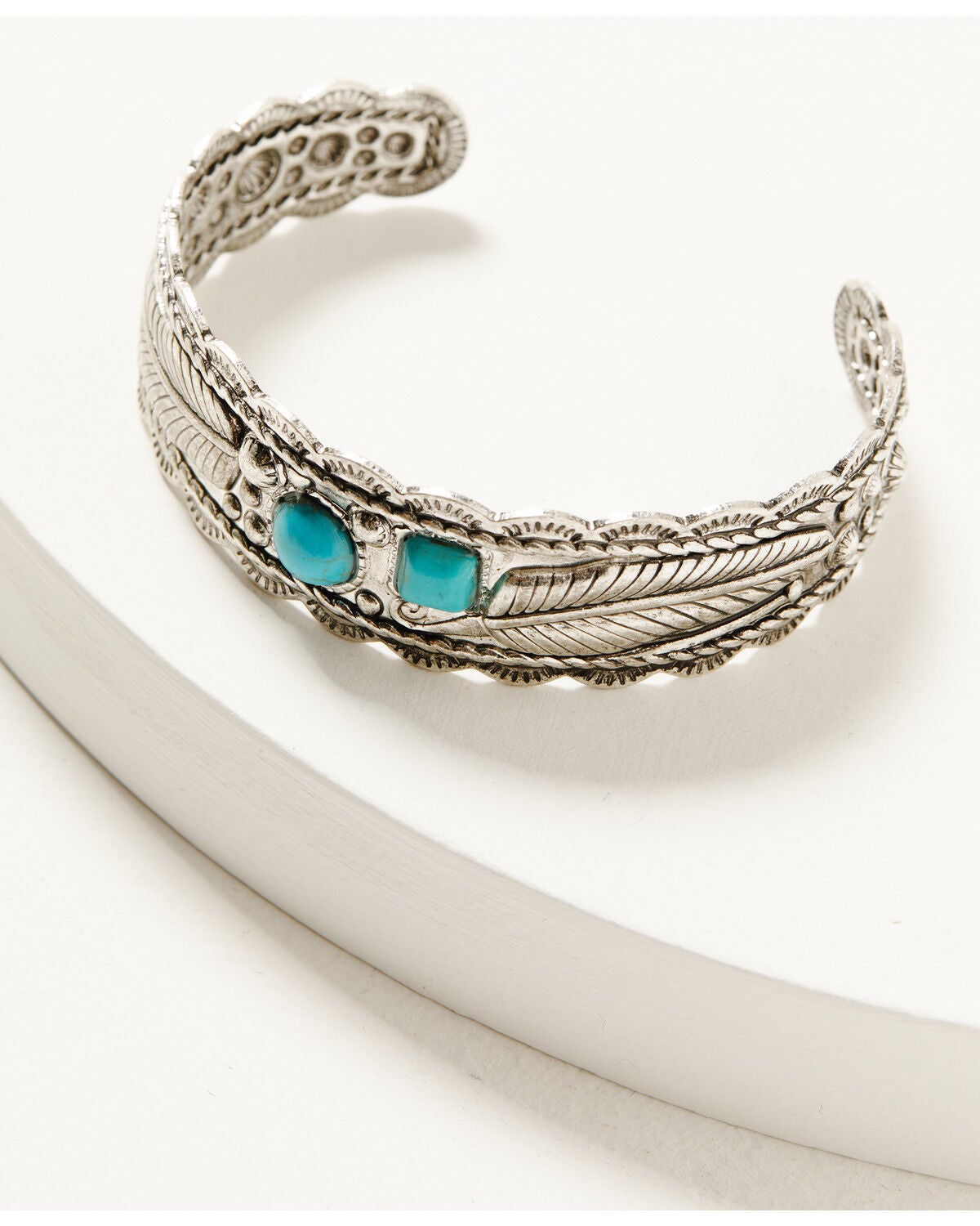 Shyanne Women's Frontier Antique Cuff Bracelet, Silver, hi-res