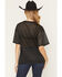 Image #4 - Youth in Revolt Women's Steerhead Short Sleeve Graphic Jersey Shirt, Black, hi-res