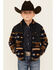 Image #1 - Wrangler Boys' Southwestern Print Sherpa Zip Jacket, , hi-res