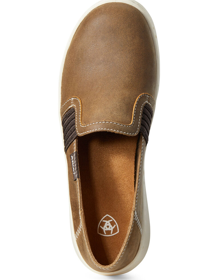 Ariat Women�s Ryder Brown Bomber Slipon Shoes Boot Barn