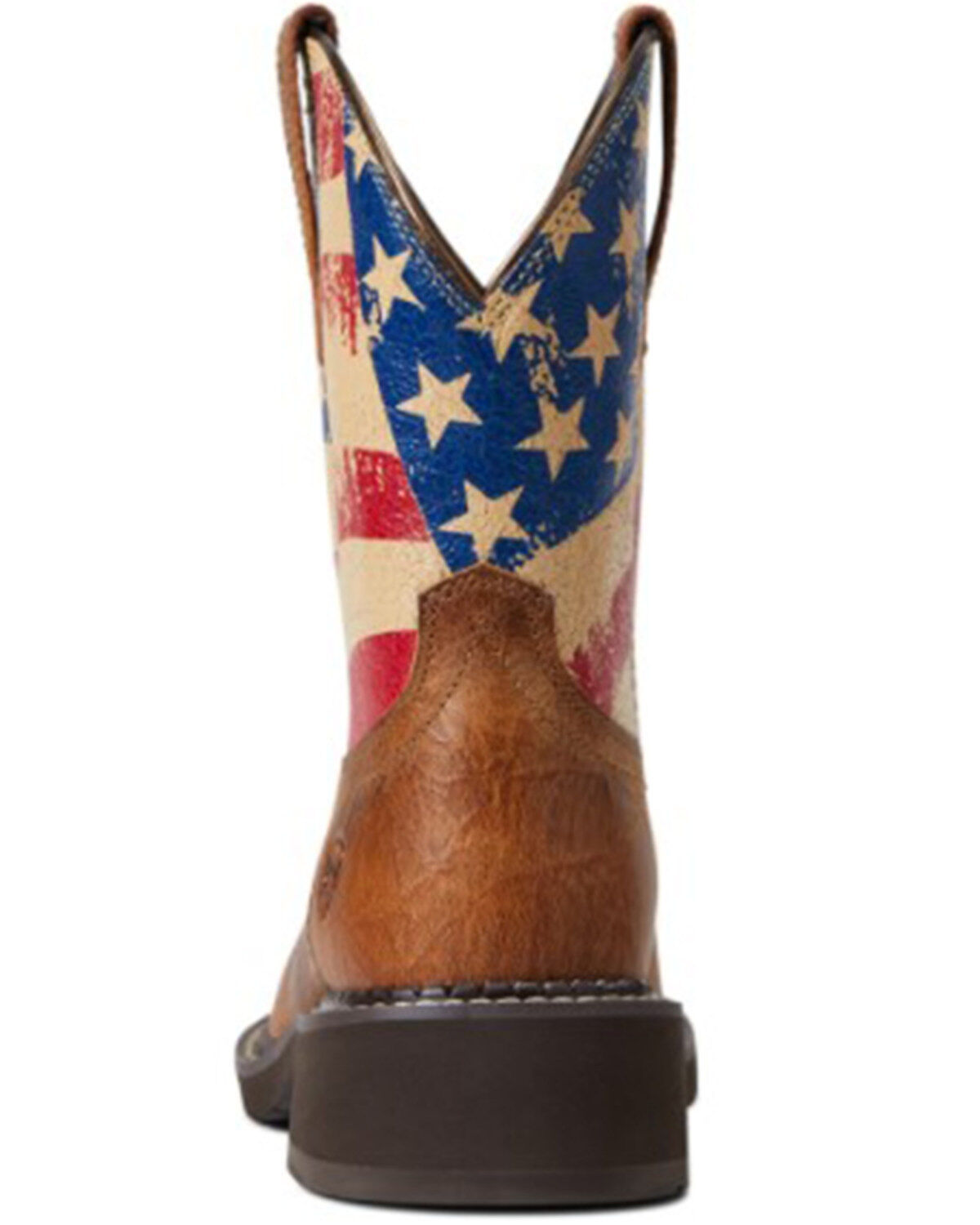 Image #3 - Ariat Women's Heritage Patriot Western Performance Boots - Round Toe, Multi, hi-res