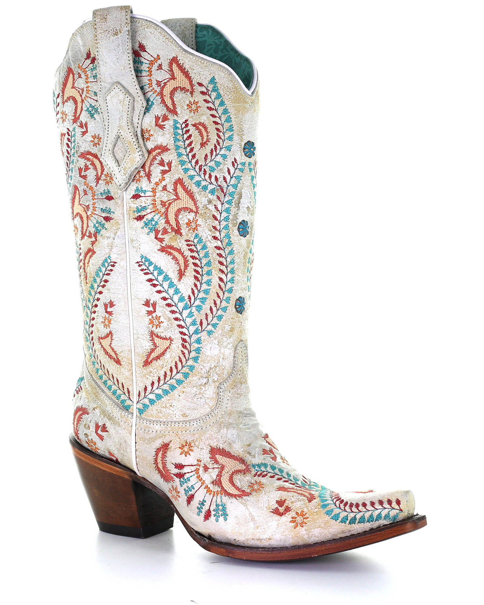 Corral women's boots turquoise sale