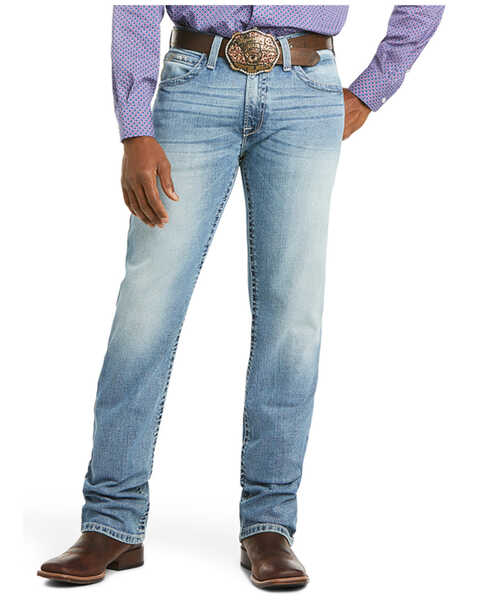 Ariat Men's M2 Stirling Shasta Low Rise Bootcut Jeans - Big , Blue, hi-res