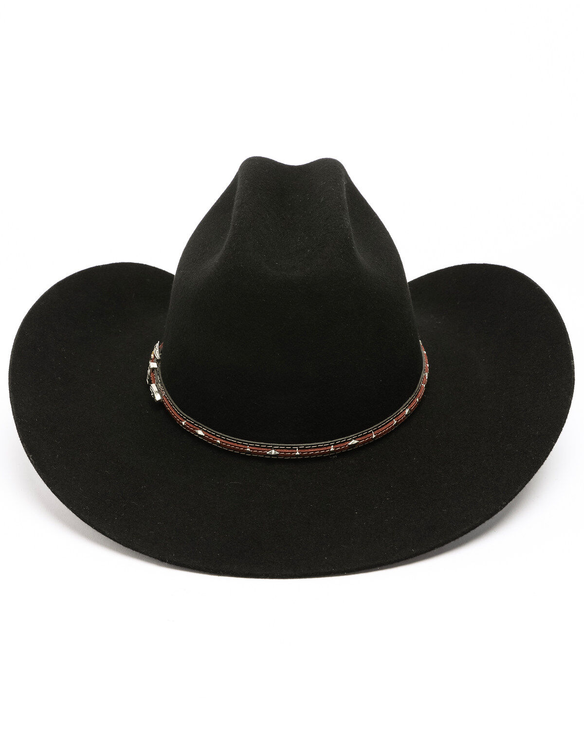 Image #3 - Cody James Range Rider Felt Cowboy Hat, Black, hi-res
