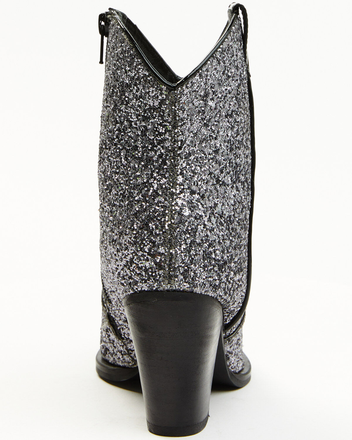 Image #5 - Idyllwind Women's Stop and Stare Western Booties - Round Toe, Silver, hi-res