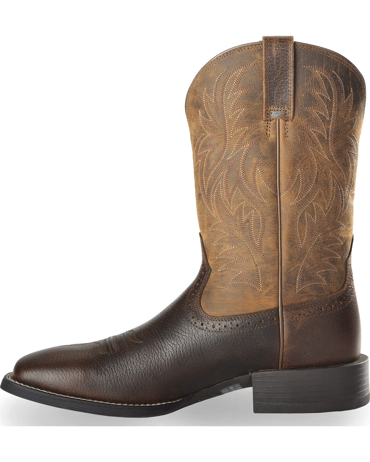 Image #3 - Ariat Men's Sport Western Performance Boots - Broad Square Toe, , hi-res