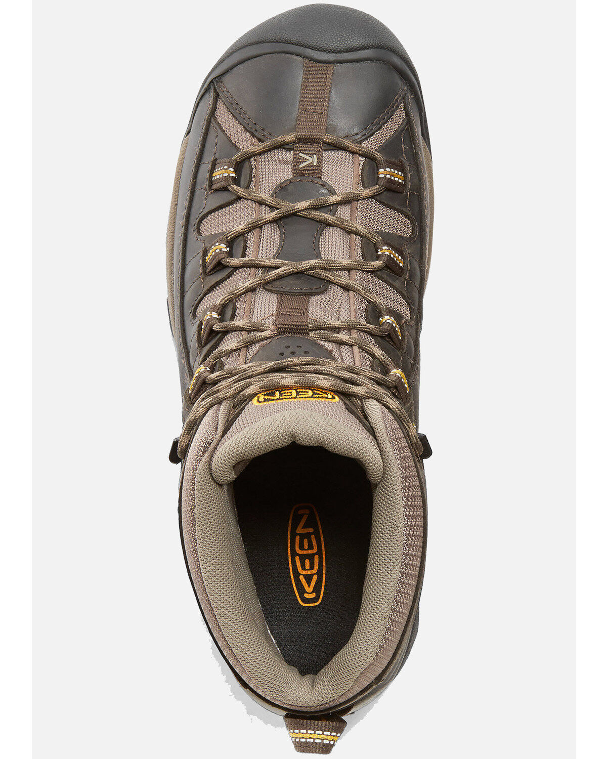 Image #3 - Keen Men's Targhee II Waterproof Hiking Boots - Soft Toe, Olive, hi-res