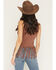 Image #4 - Idyllwind Women's Studded Fringe Faux Suede Tank Top, Brown, hi-res
