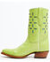 Planet Cowboy Women's Pee-Wee Ah Limon Leather Western Boot - Snip Toe , Green, hi-res