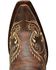 Image #6 - Circle G Women's Distressed Bone Dragonfly Embroidered Boots - Snip Toe, Brown, hi-res