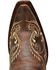 Image #6 - Circle G Women's Distressed Bone Dragonfly Embroidered Boots - Snip Toe, , hi-res