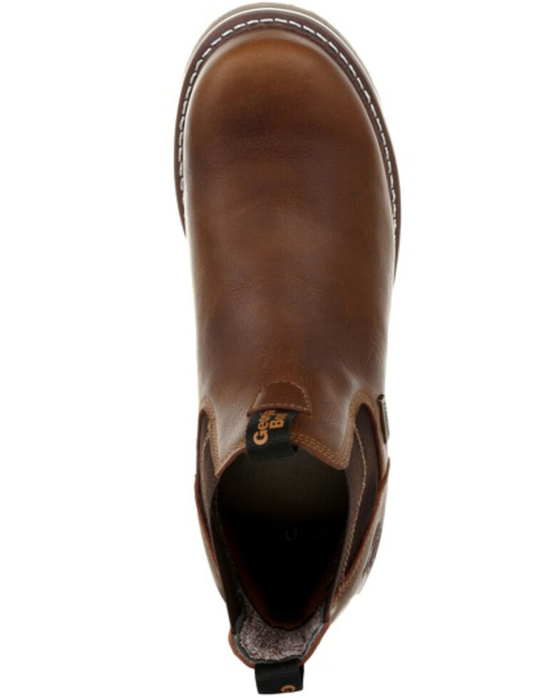 Georgia Boot Men S Waterproof Chelsea Work Boots Steel Toe Boot Barn