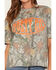 Image #3 - Post Malone Women's Post Camo Print Short Sleeve Cropped Graphic Tee, Camouflage, hi-res