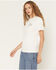 Image #2 - Wrangler Women's Wrangler Butts Drive Me Nuts Short Sleeve Graphic Tee, White, hi-res