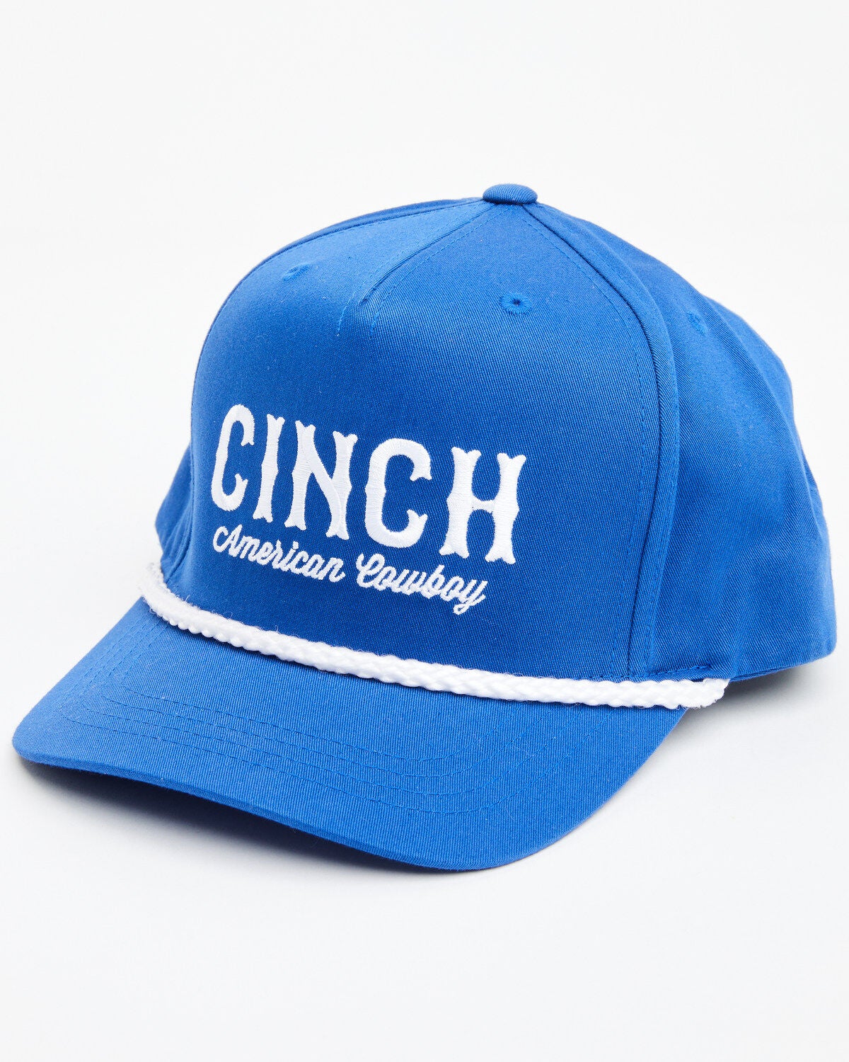 Image #1 - Cinch Men's Logo Rope Ball Cap, Royal Blue, hi-res