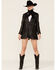 Understated Leather Women's Long Leather Blazer, , hi-res