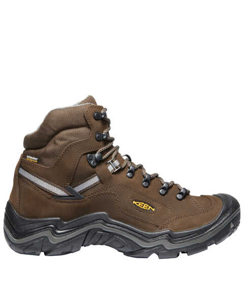 Keen Men's Durand II Waterproof Work Boots - Soft Toe, Brown