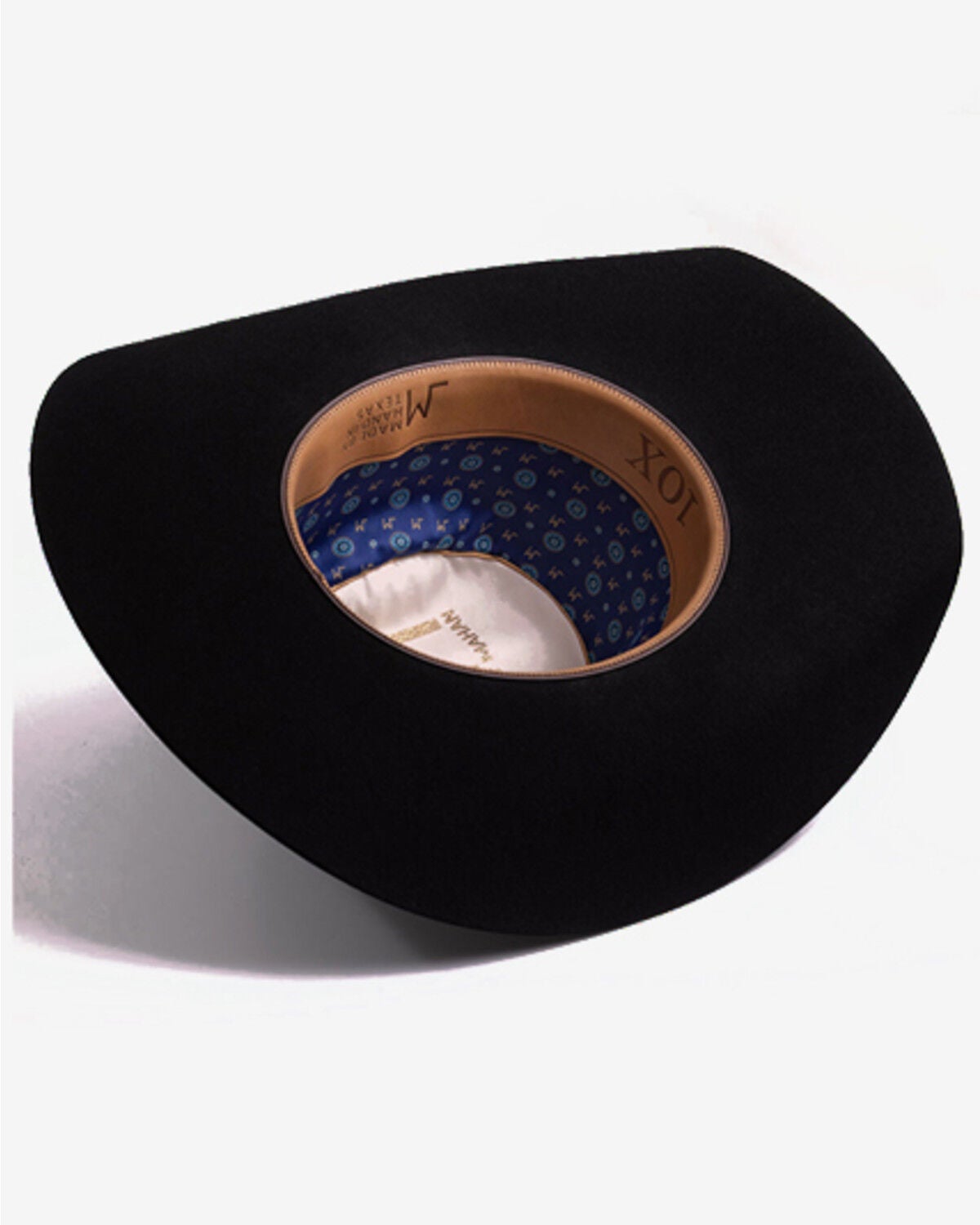 Image #5 - Resistol Black Gold 20X Felt Cowboy Hat, Black, hi-res